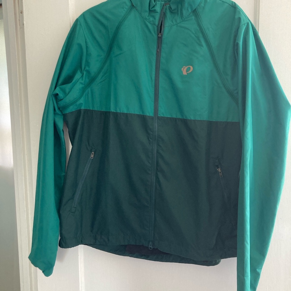 Pearl Izumi Green Windbreaker Jacket